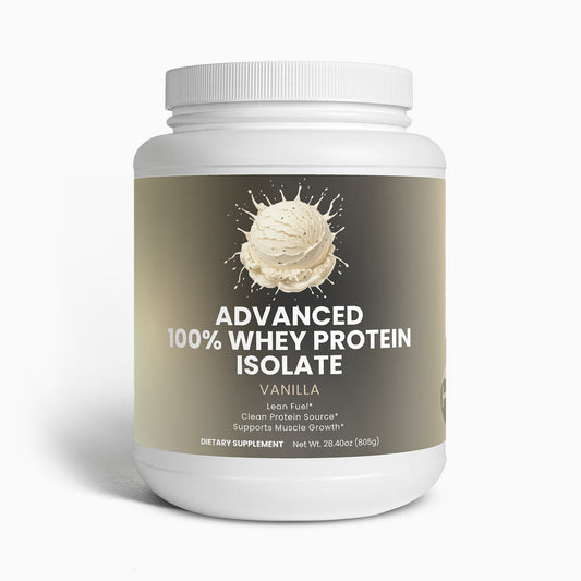 Advanced 100% Whey Protein Isolate (Vanilla)